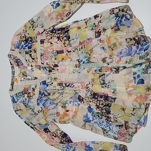 Maeve Multicolor Floral Blouse